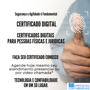 Certificado Digital para Pessoas Físicas ou Jurídicas